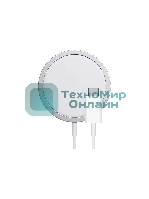 Беспроводное сетевое зарядное устройство Qumo Qi15w (Charger 0046) c поддержкой MagSafe для iPhone