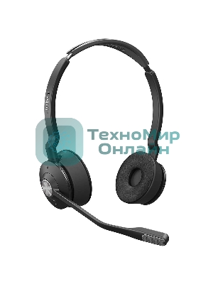 Гарнитура Jabra Engage 75 SE Stereo чёрный, беспроводная, радиоканал/Bluetooth, до 13 ч