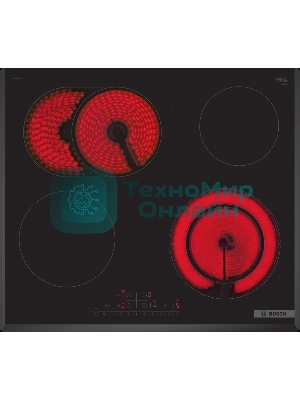 Варочная панель Bosch PKN651FP2E черный