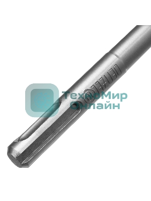 Бур по бетону Denzel цельная крестовая пластина, 10x315 мм, SDS PLUS