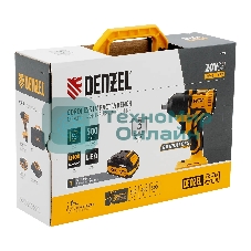 Гайковерт Denzel ударный аккумуляторный бесщет. CIWH-BL-20-500, Li-Ion, 20 В