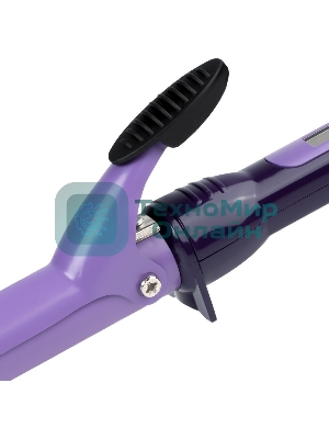 Щипцы для завивки волос Galaxy LINE GL4617 фиолетовый, 25 мм, 100-220 °C, 13 режимов