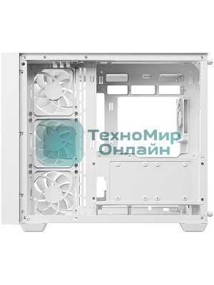 Корпус DeepCool CG530U 4F White, Midi-Tower, белый, 4 x 120 мм