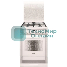 Плита комбинированная Gefest ПГЭ 6302-04 0267 бежевый, конфорок 4 газовых, духовка 55 л, 60 см x 85 см x 60 см