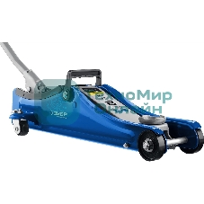 Домкрат Зубр 43058-2гидравлический подкатной t55 2т 80-380мм профессионал