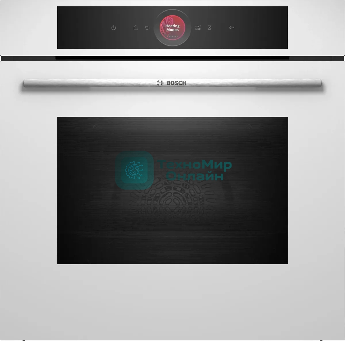 Встраиваемый духовой шкаф электрический Bosch Serie 8 HBG7341W1 белый