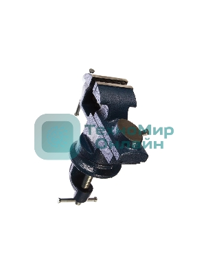 Тиски слесарные Сибртех, настольные, поворотные, ширина рабочих губок 50 мм, наковальня