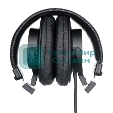 Проводные наушники Sony MDR-7506 черный, полноразмерные, проводной, складная конструкция, витой кабель
