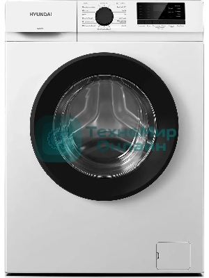 Стиральная машина Hyundai WME6008 белый, загр. фронтальная макс.: 6 кг 1200 об/мин класс: А++