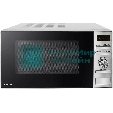Микроволновая печь Centek CT-1586 серебристый, 20 л, 700 Вт, переключатели - кнопки, поворотный механизм