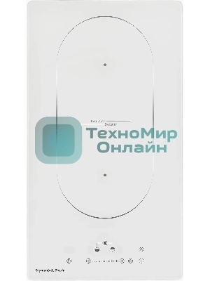 Индукционная варочная панель Zigmund & Shtain CI 35.3 W независимая, белый