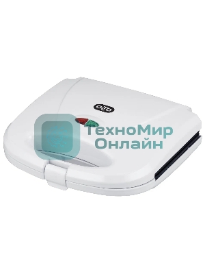 Вафельница OLTO WA-1017 750 Вт, антипригарное покрытие, защита от перегрева, белый