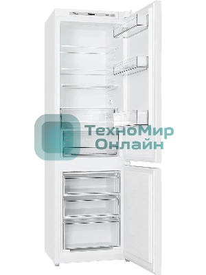 Встраиваемый холодильник Atlant ХМ-4319-101 белый двухкамерный 175/70л морозилка снизу
