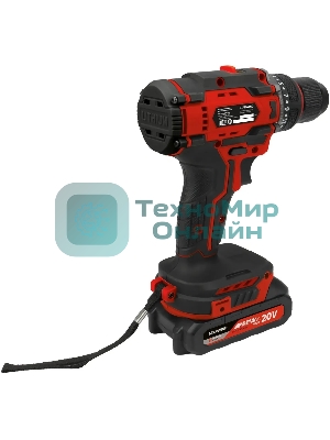 Дрель-шуруповерт Starwind CD20-2.0/2.0S1 40Вт аккум. патрон:быстрозажимной