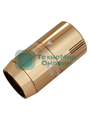 Термоголовка жидкостная Royal Thermo Design М30х1,5 (золото)