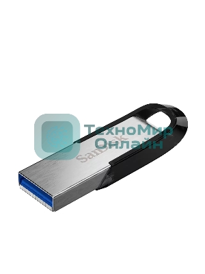 Флешка USB SanDisk Ultra Flair (SDCZ73-1T00-G46), 1Tb, USB 3.0, R/W 150/40, черный/серебристый
