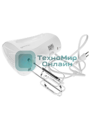 Миксер Gorenje M450WS, 450 Вт,, 5 скоростей, белый