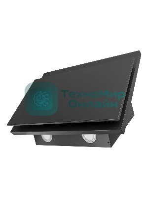 Вытяжка наклонная Centek CT-1826-60 черный, 60 см, 600 куб. м/ч, 69 дБ