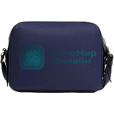Сумка женская Piquadro Lyra BD4870W92T/BLU темно-синяя натур.кожа/нейлон