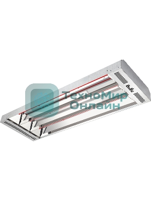 Обогреватель инфракрасный Ballu BIH-T2-4.5 серый, 4500 Вт, 45 м2