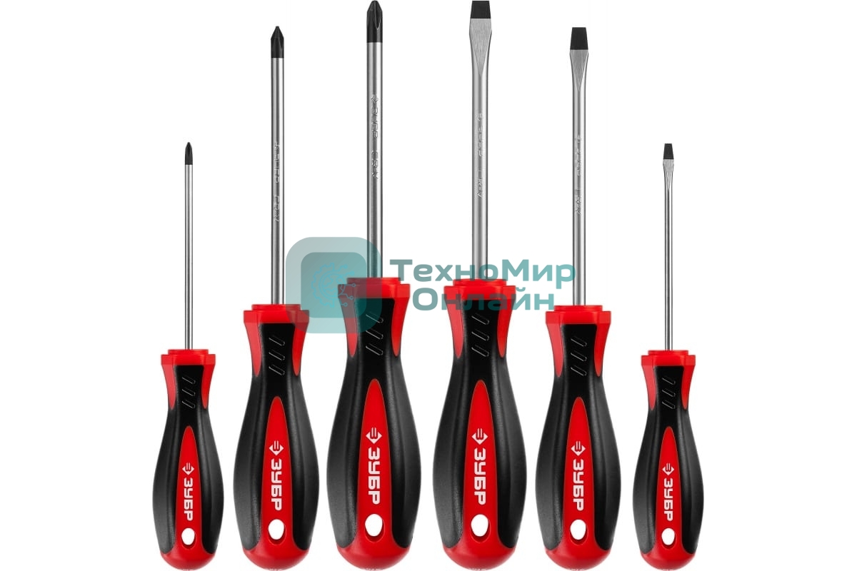 Набор отверток слесарных ЗУБР 