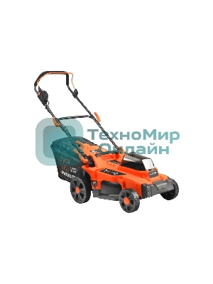 Газонокосилка аккумуляторная PATRIOT CM 440 2*21В UES, без акб и зу, бесщеточ, 37см, трав 35л пласт+мульчирование, центр. подъем 6 уровней (25-75), пласт дека