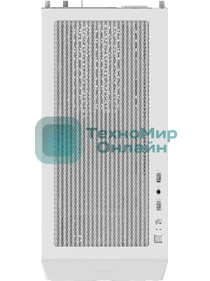 Компьютерный корпус Gigabyte C102W Gb-C102GI белый без БП M-ATX 5x120мм 4x140мм 2xUSB 3.0 audio bott PSU