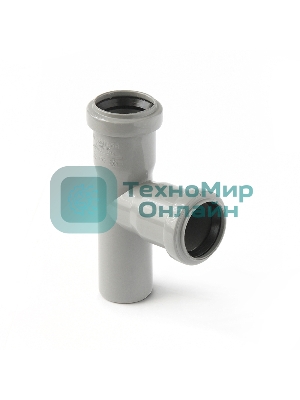 Тройник канализационный (полипропилен) 32x32/87,5град.