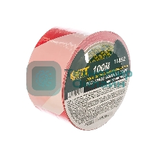 Лента сигнальная FIT IT 11852 красно-белая, 50x100 м