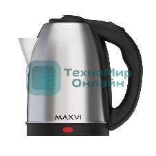 Чайник электрический Maxvi KE2021S silver-black