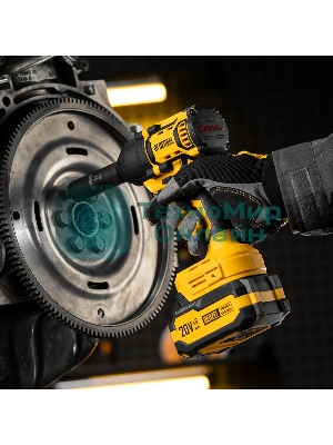 Гайковерт Denzel ударный аккумуляторный бесщет. CIWH-BL-20-500, Li-Ion, 20 В