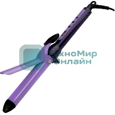 Щипцы для завивки волос Galaxy LINE GL4617 фиолетовый, 25 мм, 100-220 °C, 13 режимов