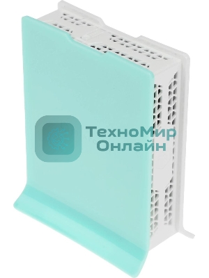 Роутер беспроводной MikroTik hAP ax lite (L41G-2AXD) AX600 10/100/1000BASE-TX голубой