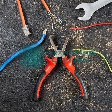 Плоскогубцы для зачистки проводов Rexant 12-4646 160 мм, никелированные, двухкомпонентные рукоятки