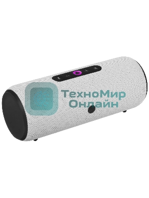 Умная колонка Яндекс Станция Стрит, 30Вт, компактная, 2 динамика, Wi-Fi, Bluetooth 5.0, Алиса, серый