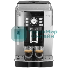 Кофемашина автоматическая DeLonghi ECAM 21.117.SB серебристый/черный, исп. кофе - зерновой/молотый, 1.8 л, 1450 Вт, 15 бар