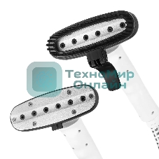 Отпариватель Kitfort КТ-9155 белый/черный, 2200 Вт, 45 г/мин, 3000 мл