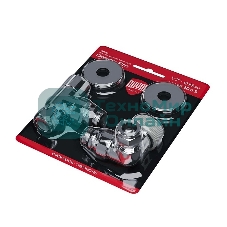 Набор термостатический трехосевой Royal Thermo Design Pro 15мм М30х1,5 (Хром)