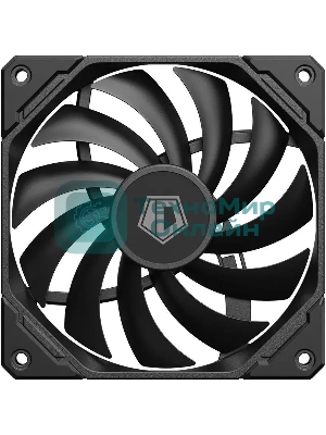 Вентилятор для корпуса ID-Cooling TF-12015-K черный, 120 мм, 2200 об/мин, 32.3 дБ, 4 pin