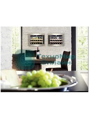 Встраиваемый винный шкаф Liebherr WKEes 553-26 001, нержавеющая сталь