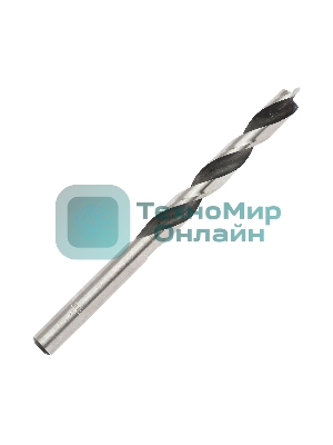 Сверло EDGE by PATRIOT по дереву спиральное 9 мм, W-образная заточка, 1 шт в блистере