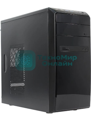Компьютерный корпус InWin POWERMAN ES726BK USB 3.0 (Mini Tower, mATX, 450W PM-450ATX, USBx2, USB 3.0x2 + Audio, черный)