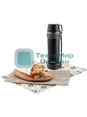 Термос для напитков Rondell Coupage RDS-1885 1.5 л. черный, картонная коробка