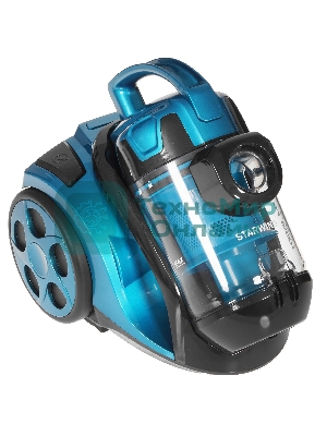 Пылесос Starwind SCV5630 бирюзовый/черный, 350/2000 Вт, уборка сухая, пылесборник контейнер 2.5 л