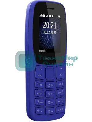Мобильный телефон Nokia 105 TA-1416 DS EAC2+ синий
