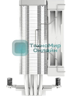 Кулер для процессора DEEPCOOL AK400 WH белый, 120 мм, алюминий/медь, 1850 об/мин, 29 дБ, 4 pin, 220 Вт, 155 мм