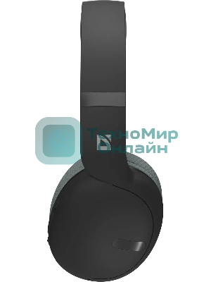 Беспроводные/проводные наушники Defender FreeMotion B480 черный, накладные, Bluetooth + проводной, складная конструкция, до 8 ч