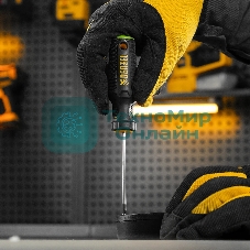 Отвертка Denzel PZ0x75 мм, S2, 3к рукоятка