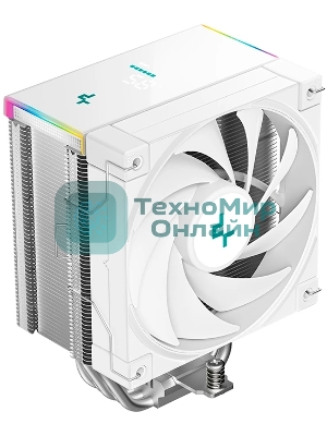Кулер для процессора DEEPCOOL AK500S DIGITAL SE WH LGA20XX/1700/1200/115X/AM5/AM4 (12шт/кор, TDP 240W, PWM, Fan 120мм, 5 тепл. трубок, Copper Base, белый) RET (R-AK500S-WHADMN-GJD)