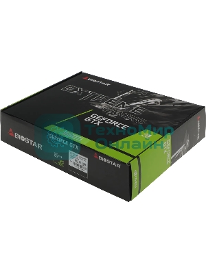Видеокарта Biostar VN1666TF69 GTX 1660Ti 6G 192 bit GDDR6 1500/1200 DVIx1 HDMIx1 DPx1 HDCP Ret